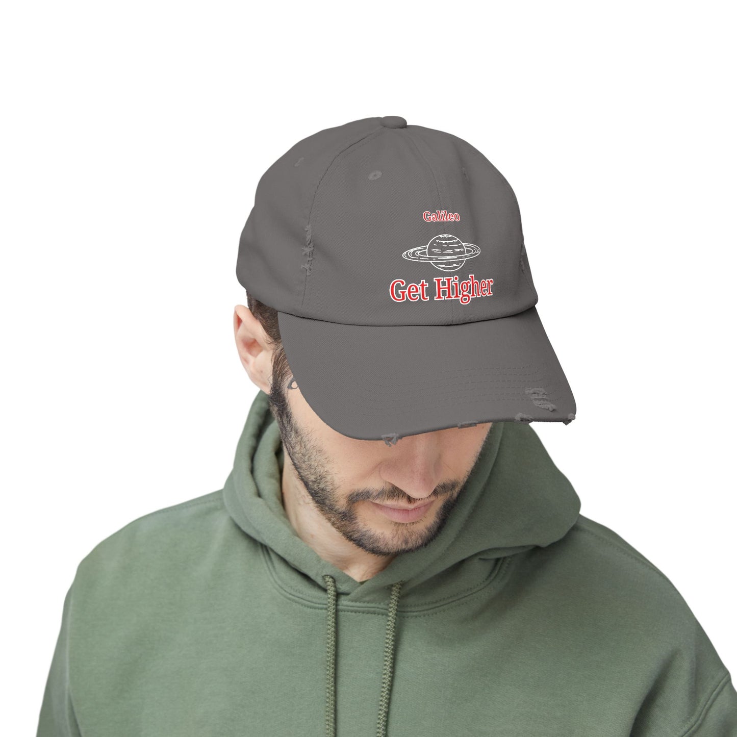 Low-Profile Distressed Cap