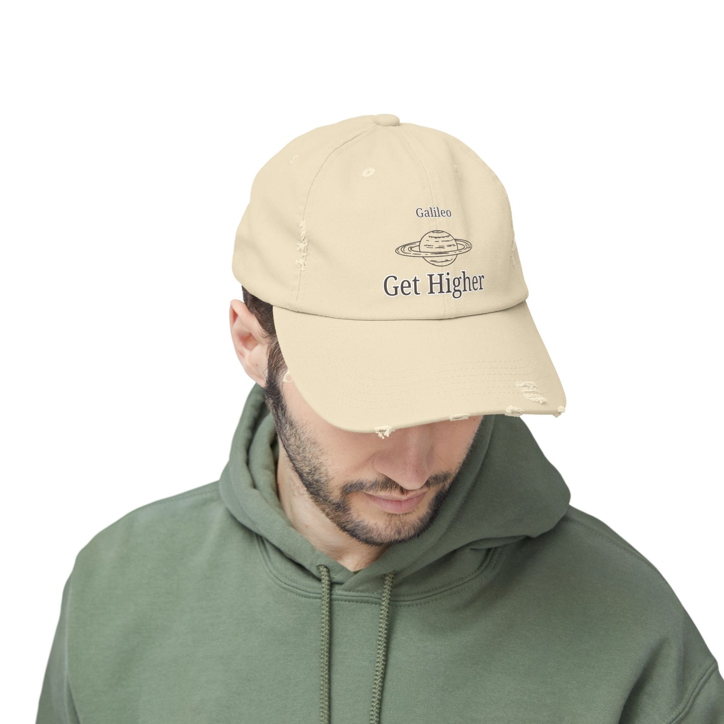 Low-Profile Distressed Cap