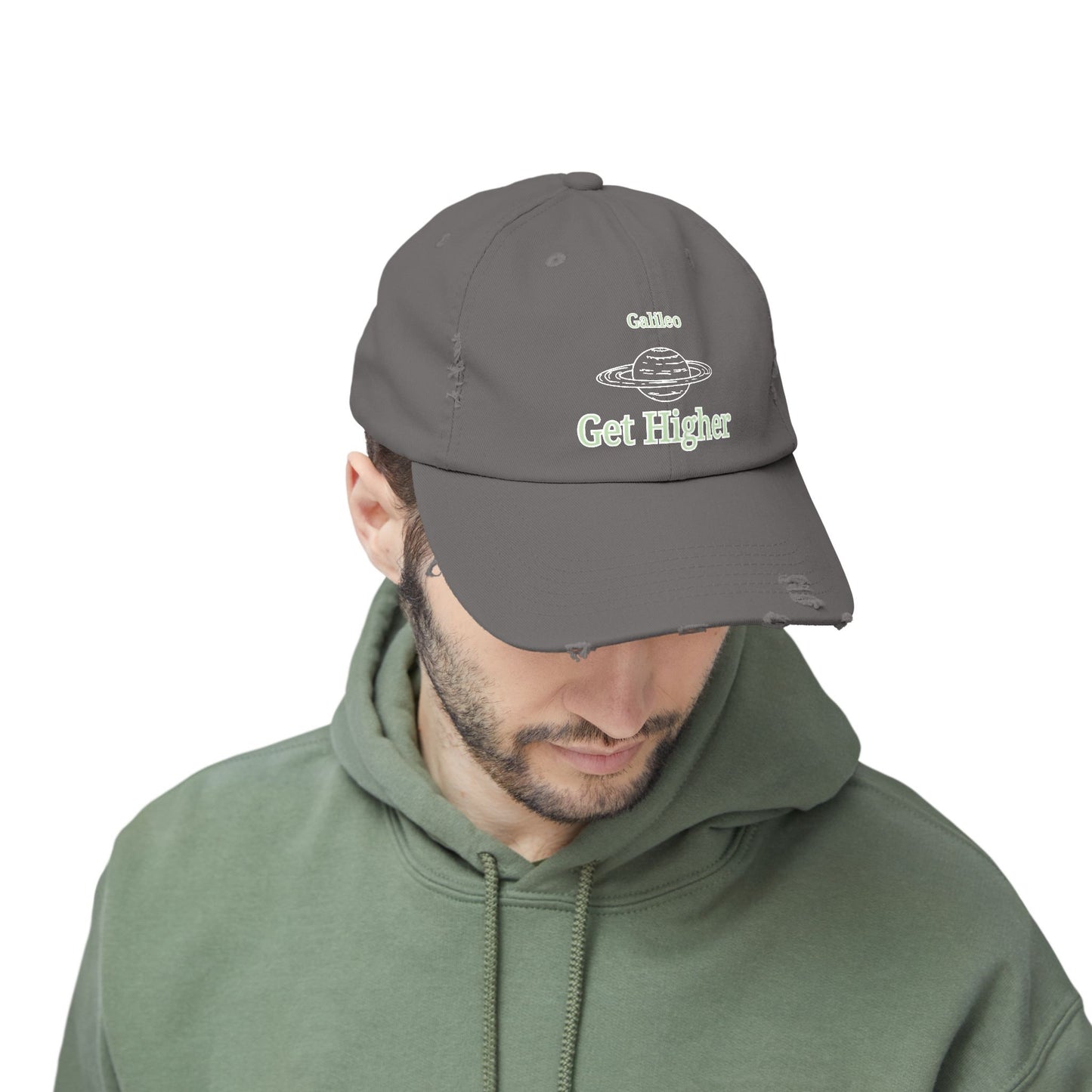 Low-Profile Distressed Cap