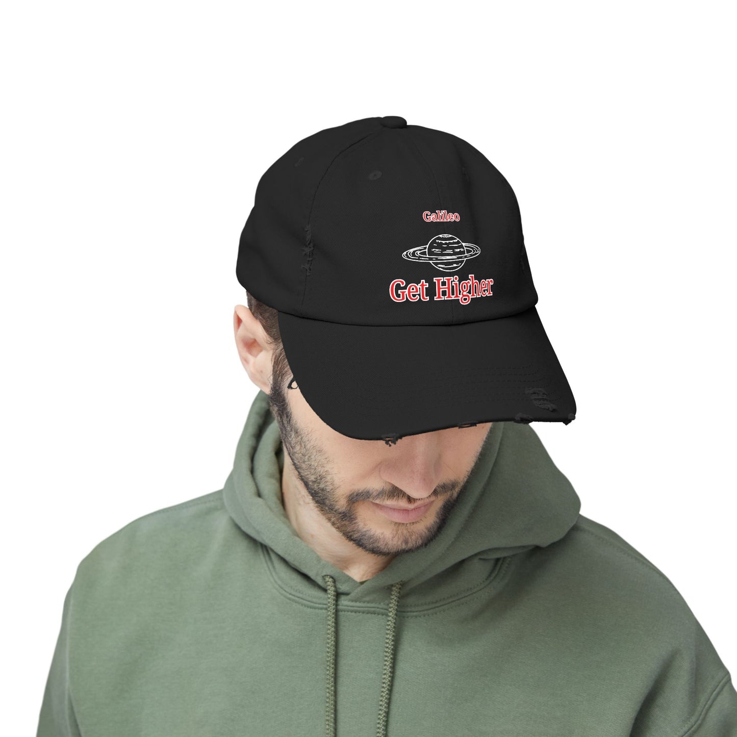Low-Profile Distressed Cap