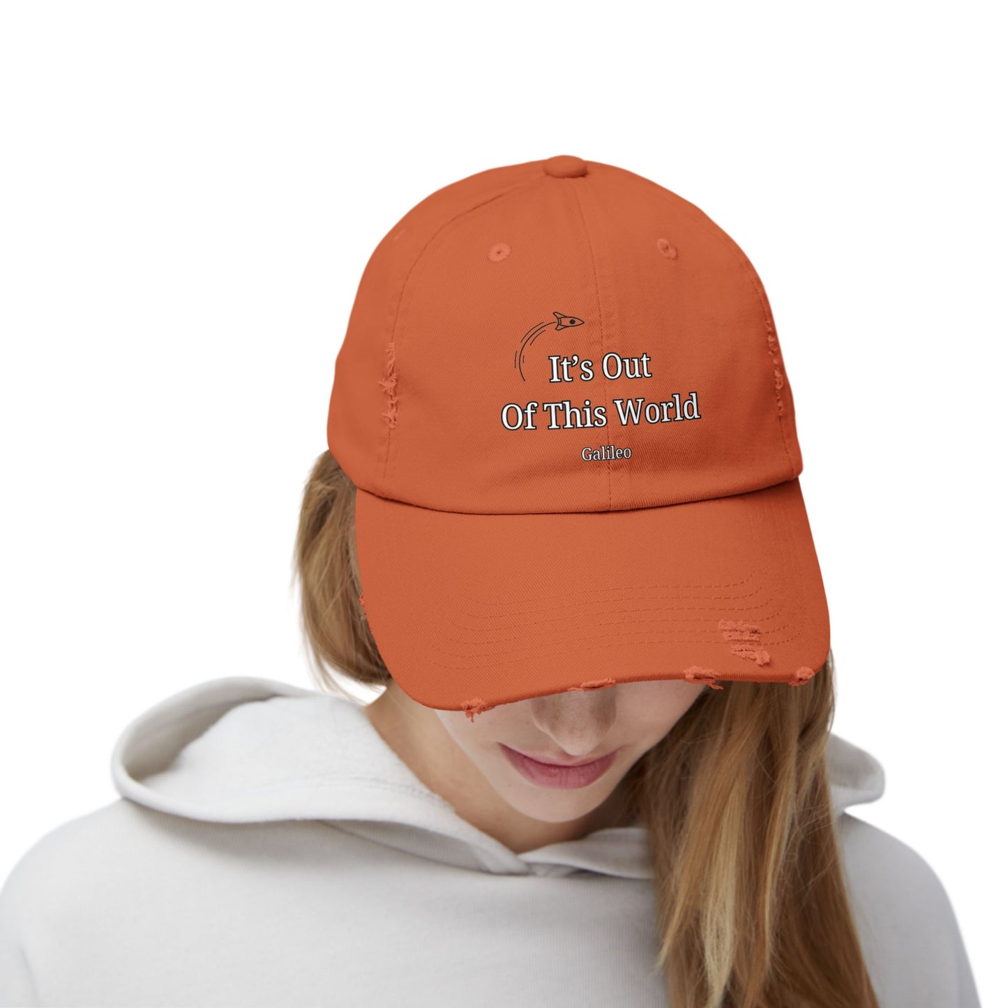 Low-Profile Distressed Cap