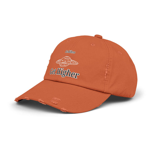 Low-Profile Distressed Cap.
