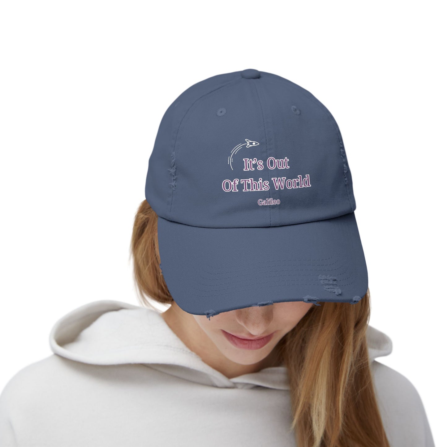 Low-Profile Distressed Cap