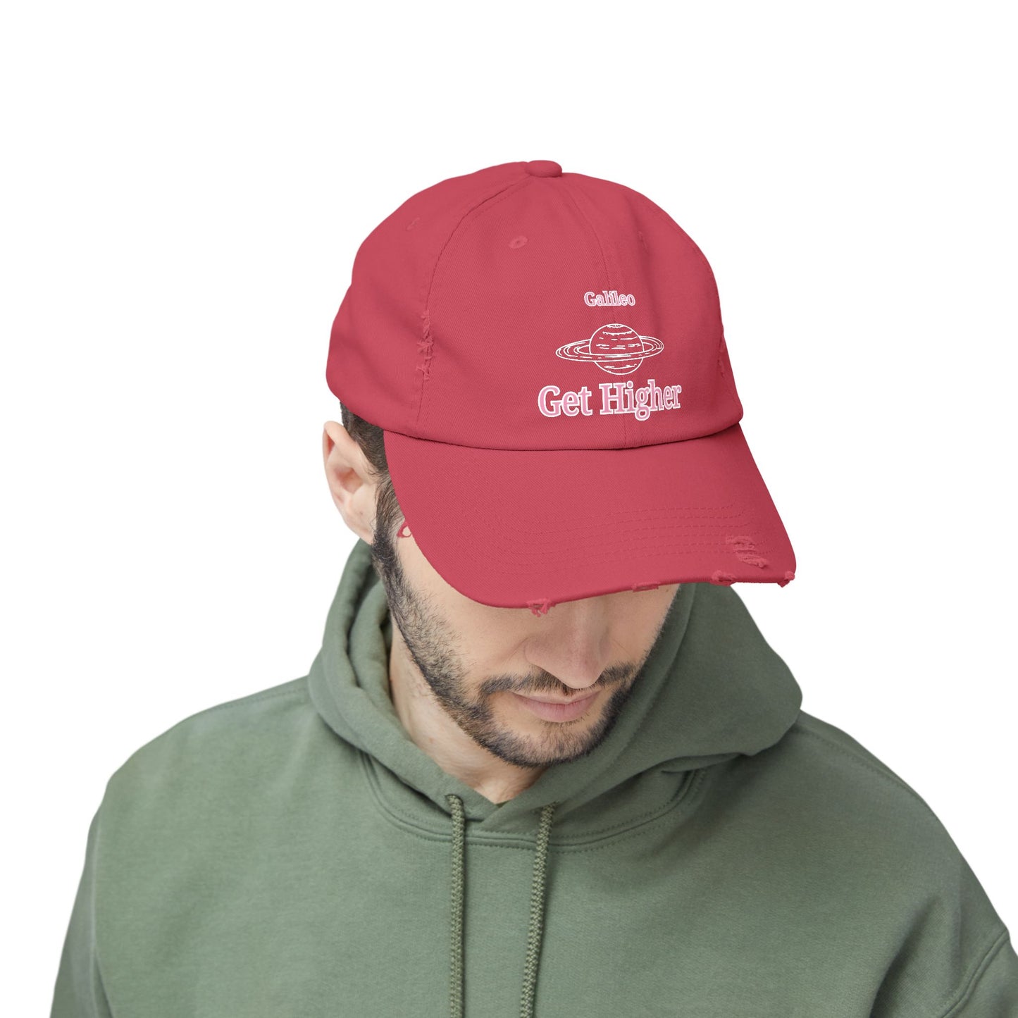 Low-Profile Distressed Cap