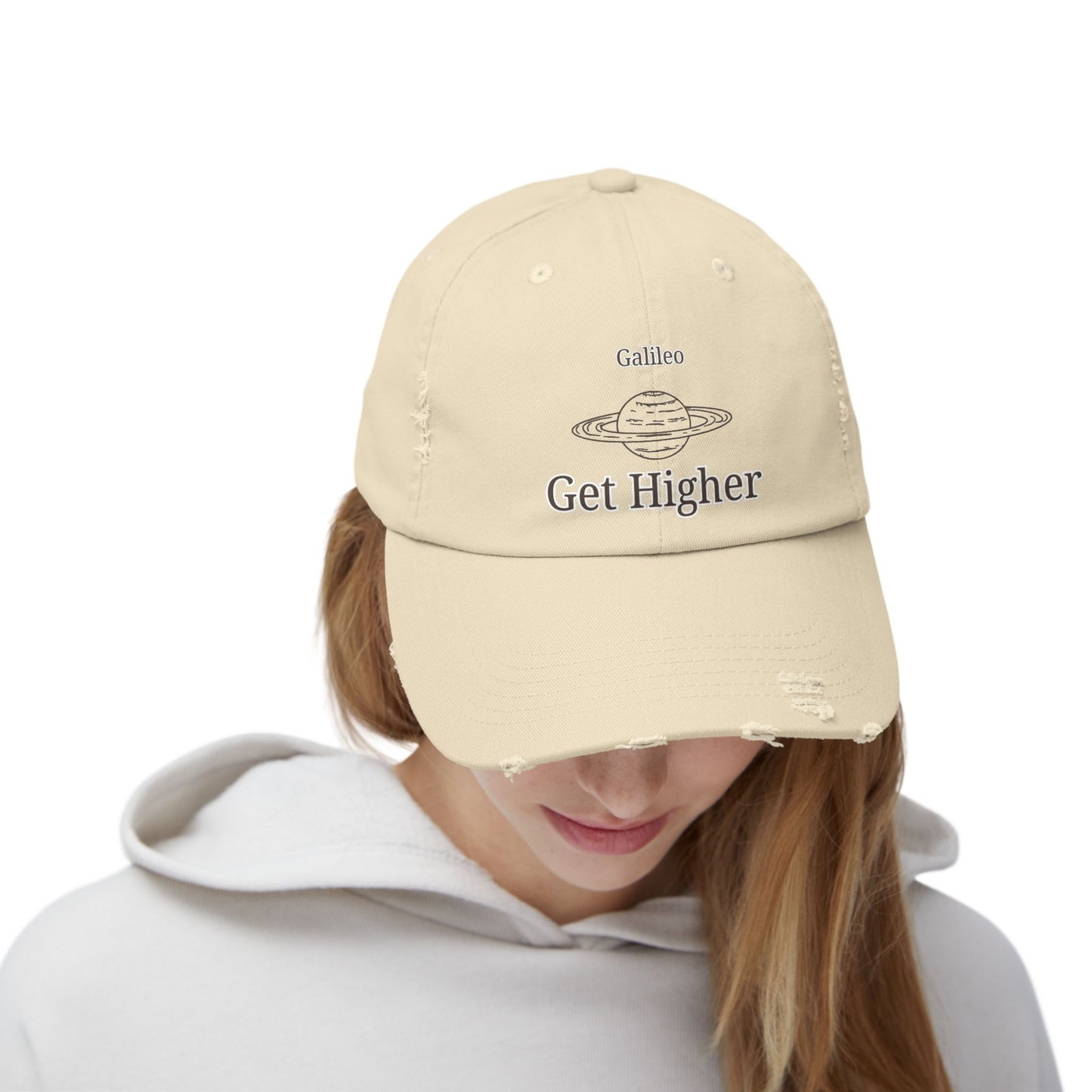 Low-Profile Distressed Cap