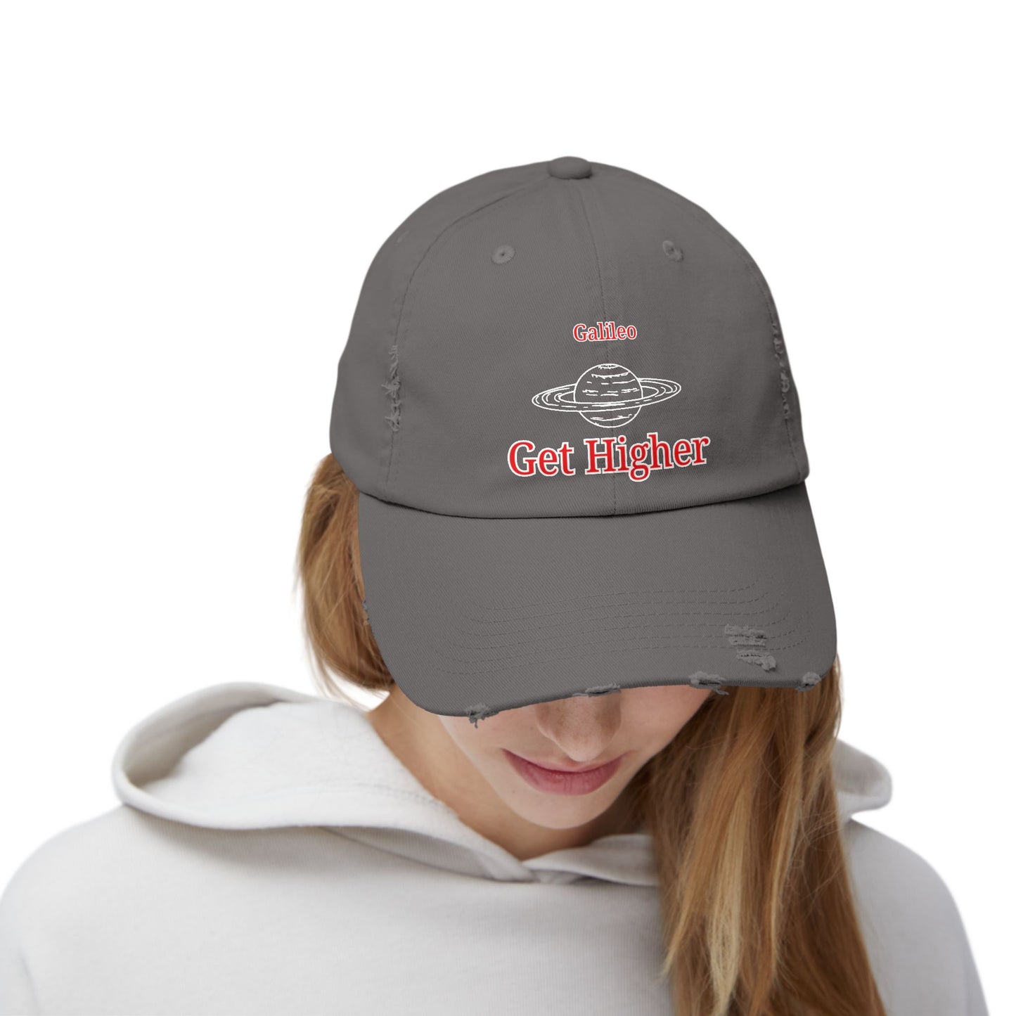 Low-Profile Distressed Cap