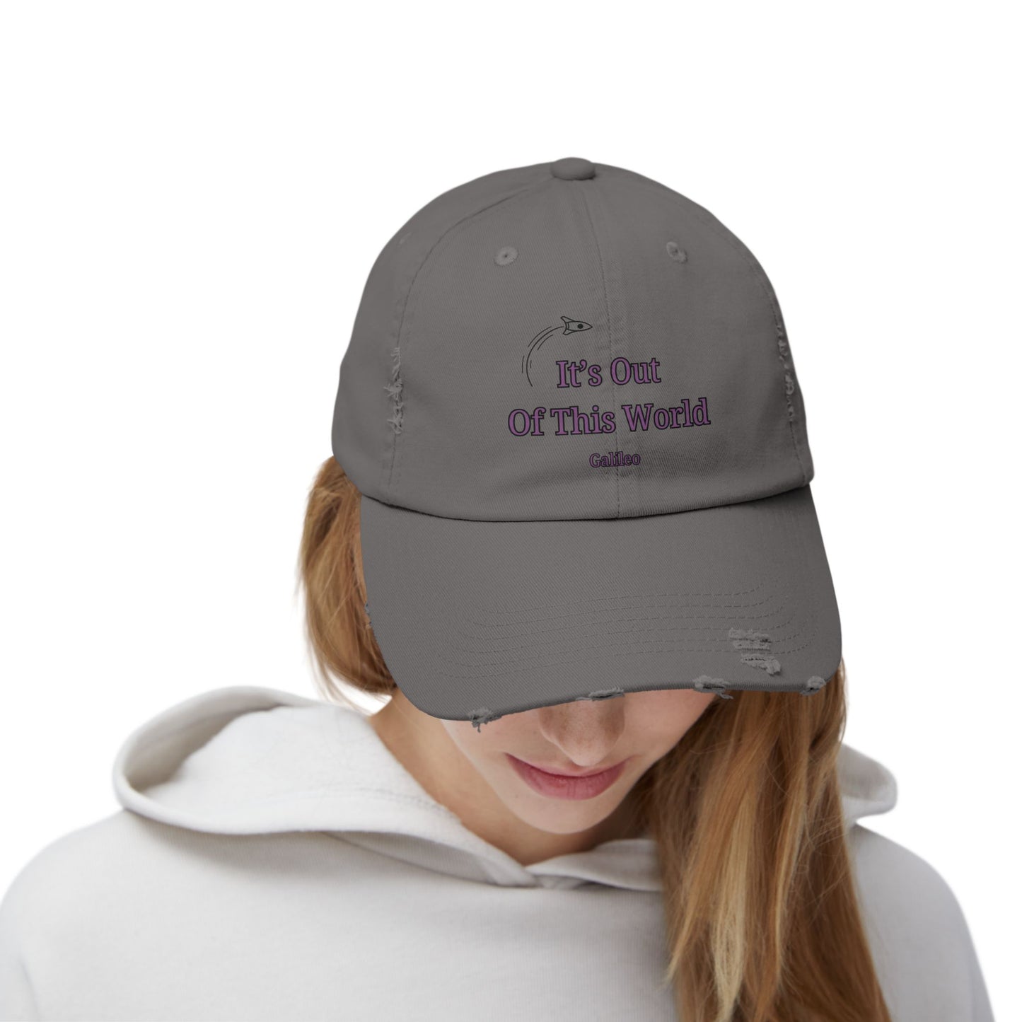 Low-Profile Distressed Cap