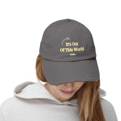 Low-Profile Distressed Cap