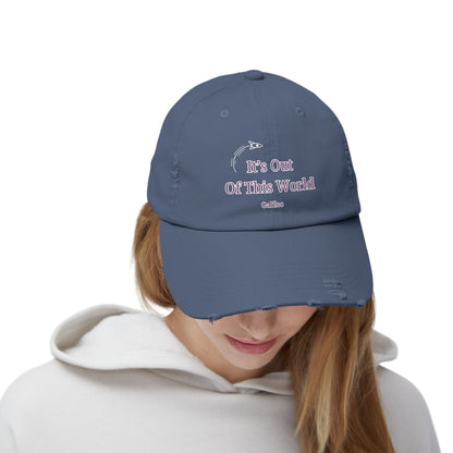 Low-Profile Distressed Cap