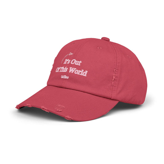 Low-Profile Distressed Cap